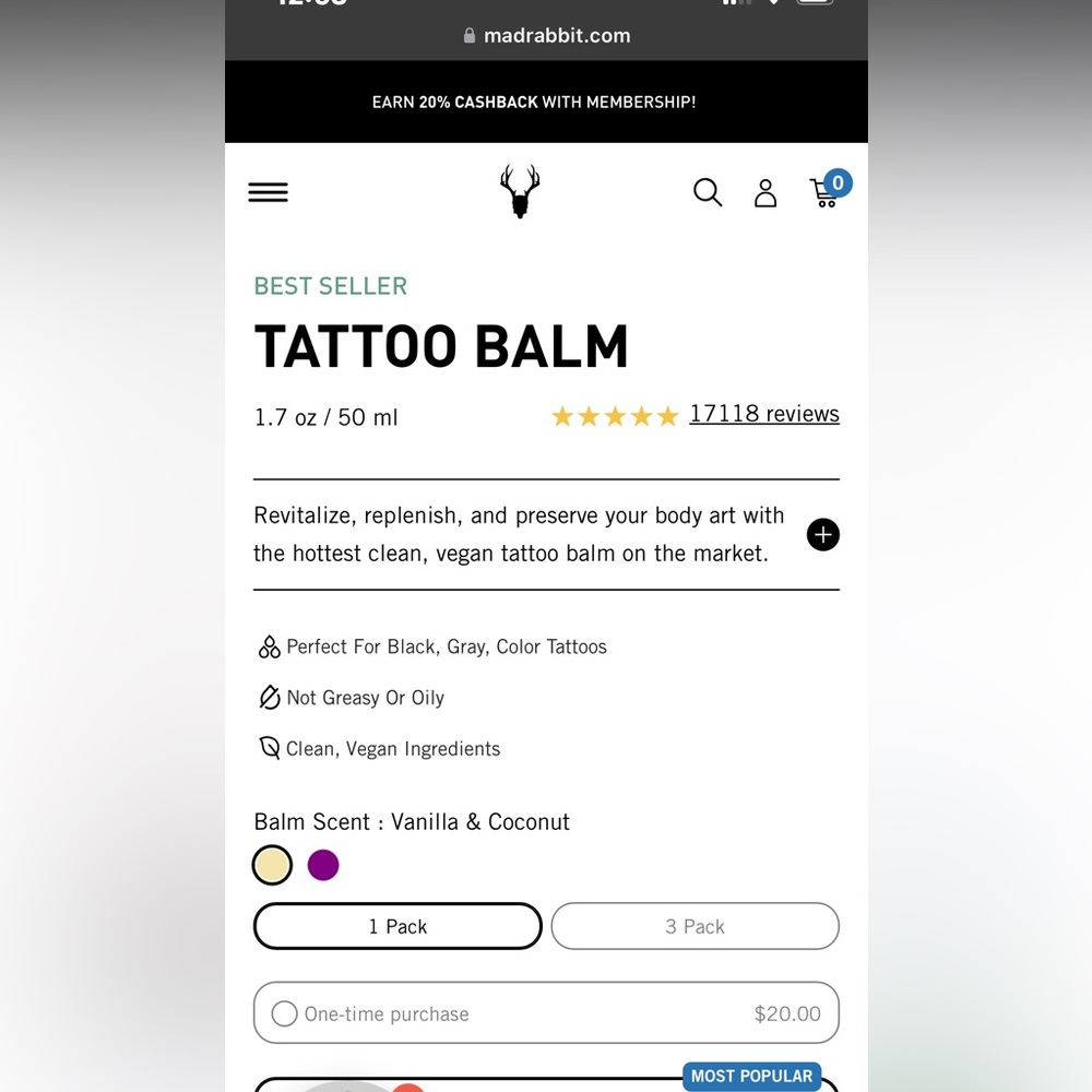 Mad Rabbit tattoo balm - Picture 9 of 9